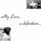 A definition...