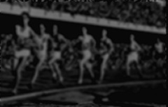 on the track